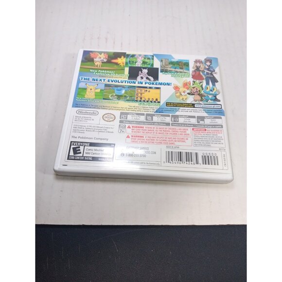 Pokemon X Nintendo 3DS Authentic Case And Manual Only NO GAME - Picture 2 of 4
